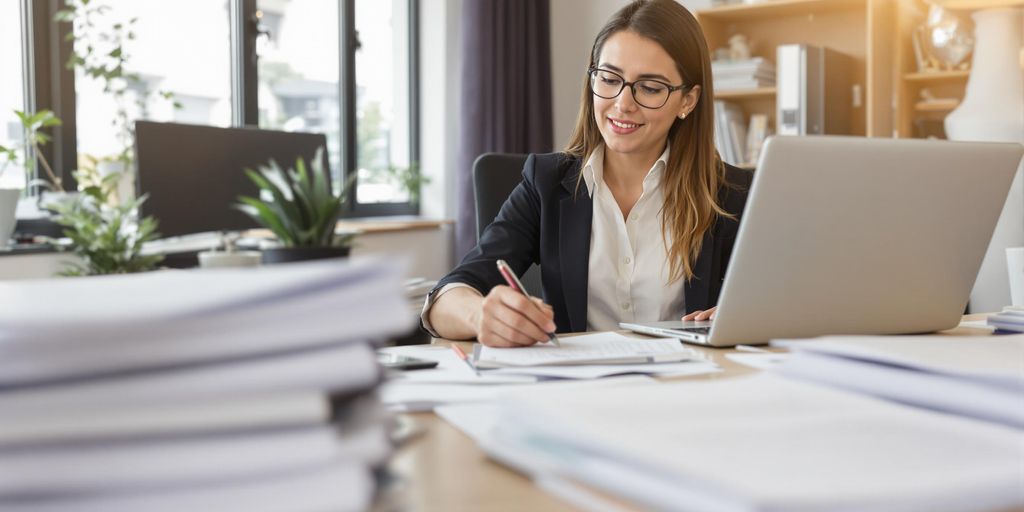 Fransızca yeminli tercüman ofiste çalışırken