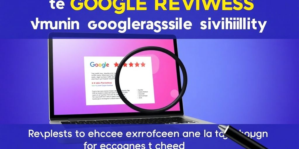 Laptop with Google Reviews highlighted, inviting exploration.