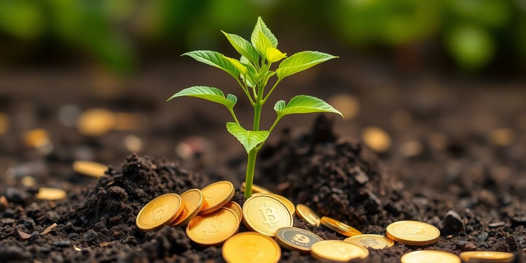 Business growth with financial support.