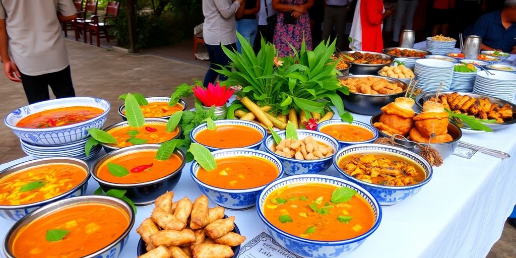 บริการจัดเลี้ยงอาหารนอกสถานที่