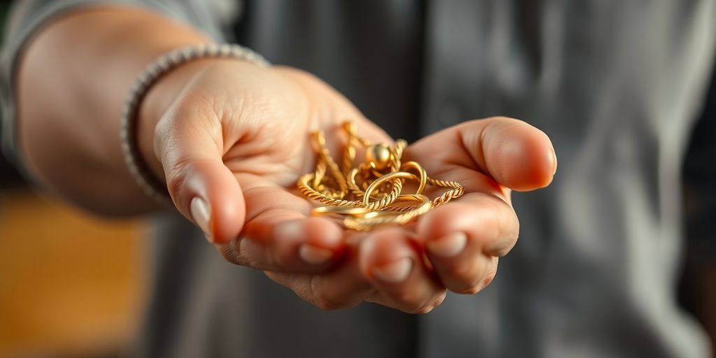 Don de bijoux en or sans notaire.