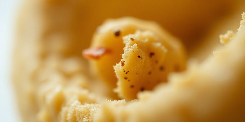 Close-up product photo with macro lens details