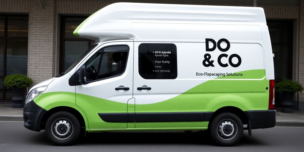 DO & CO Aktiengesellschaft van with eco packaging