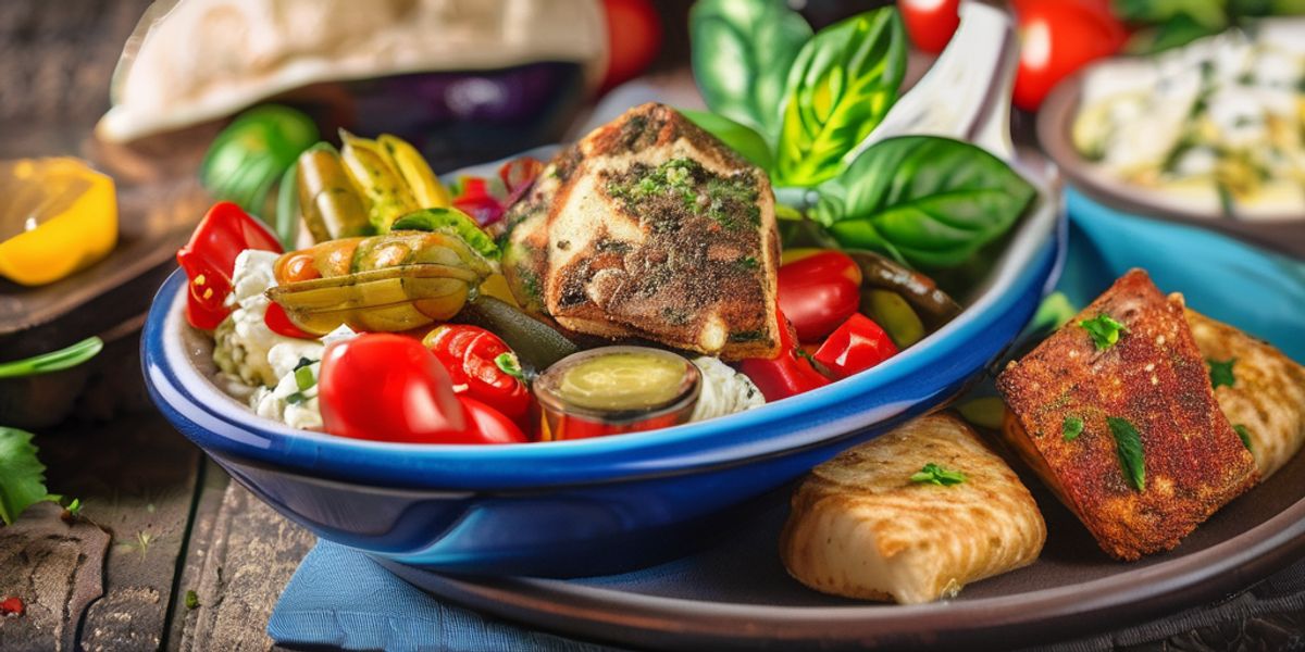 Componentes Chave da Dieta Mediterrânea