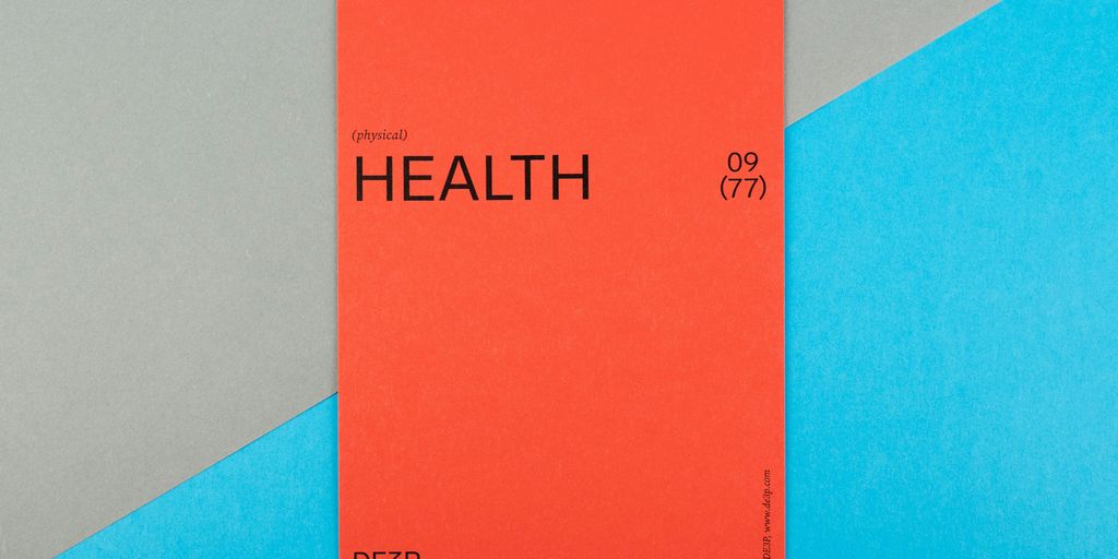 a book with the words health on it