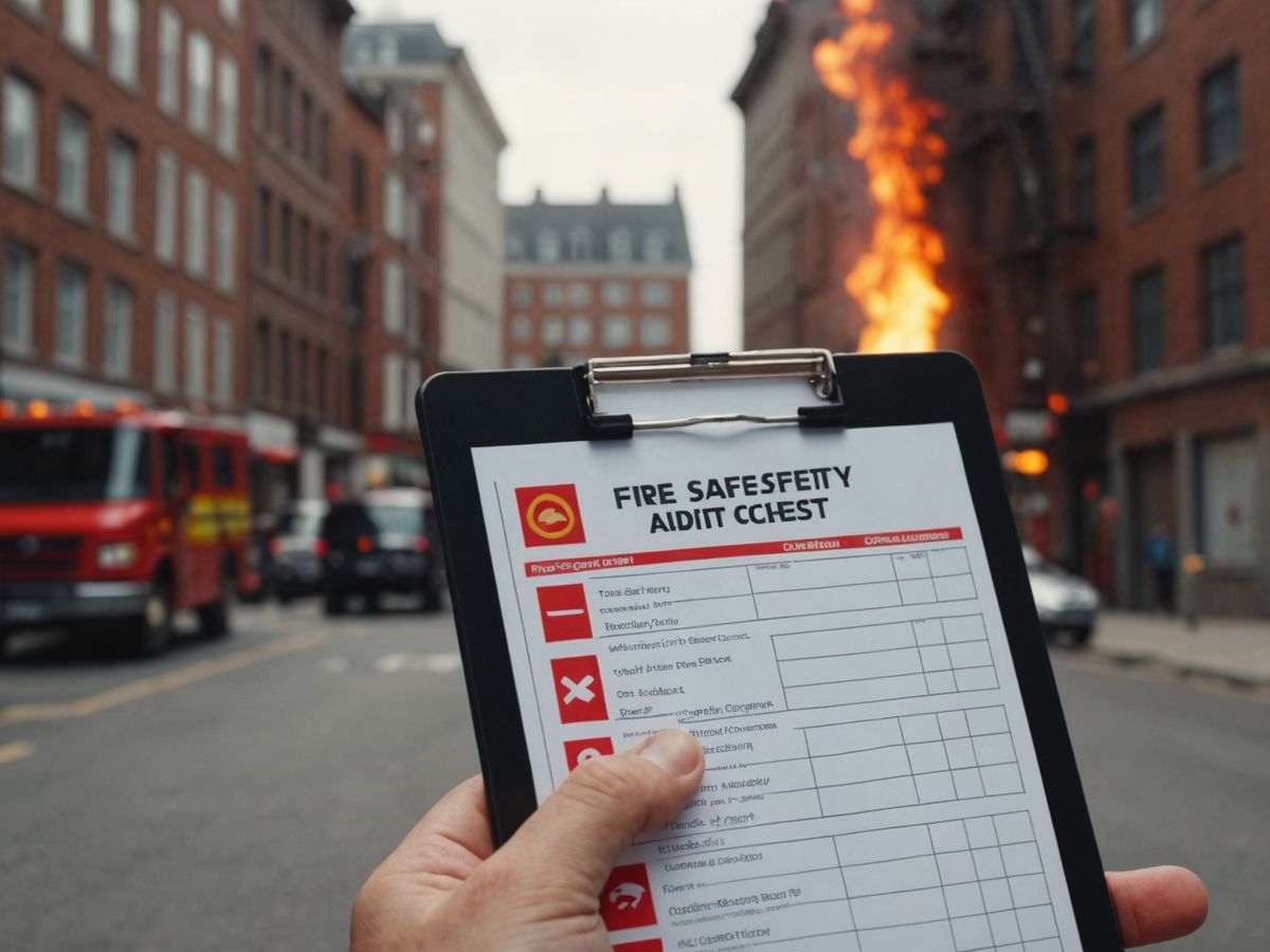 בדיקת כיבוי בבניין מגורים