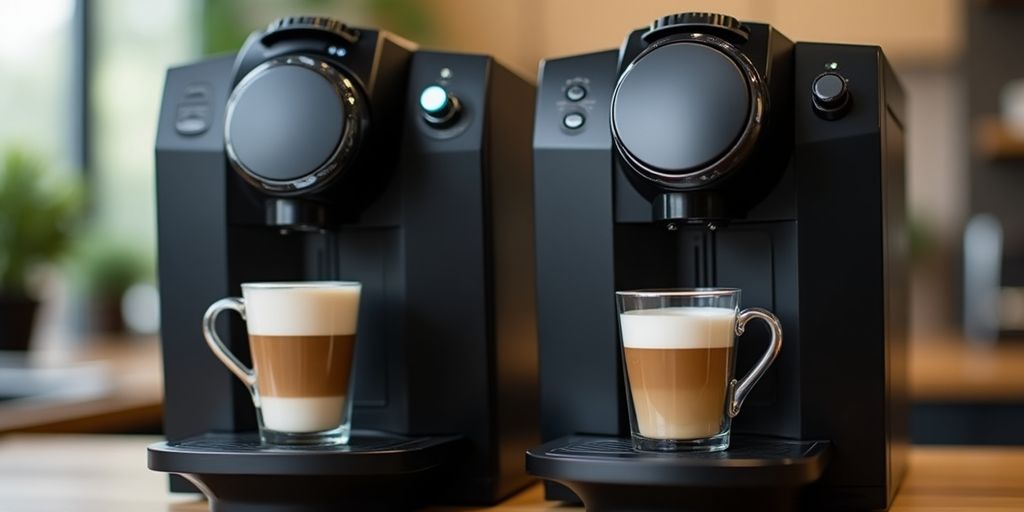 Kaffeemaschinen: Vollautomaten und Kapselmaschinen im Vergleich.
