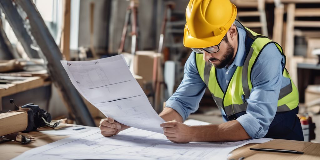 contractor reviewing credentials