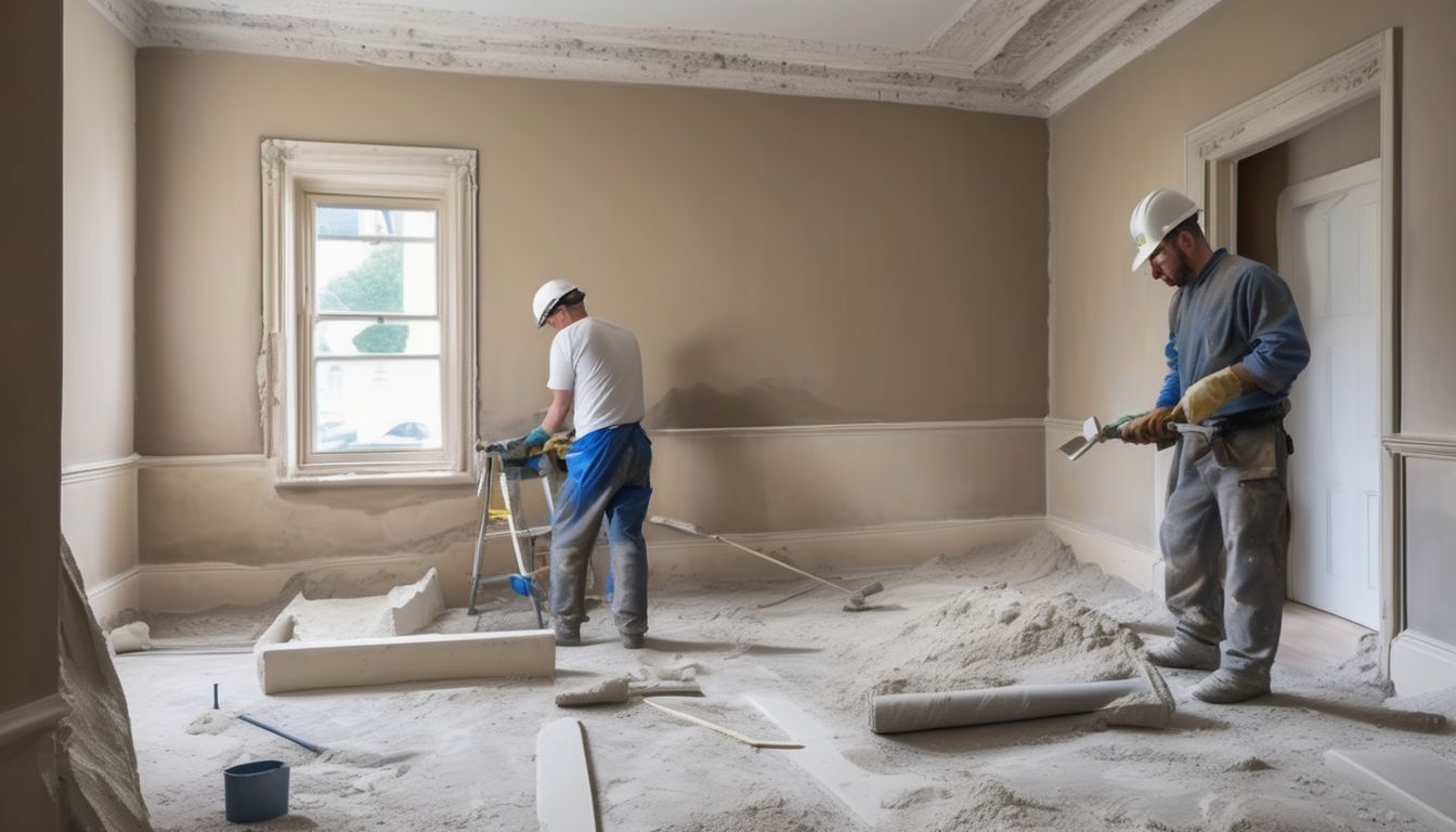 plasterer working in London