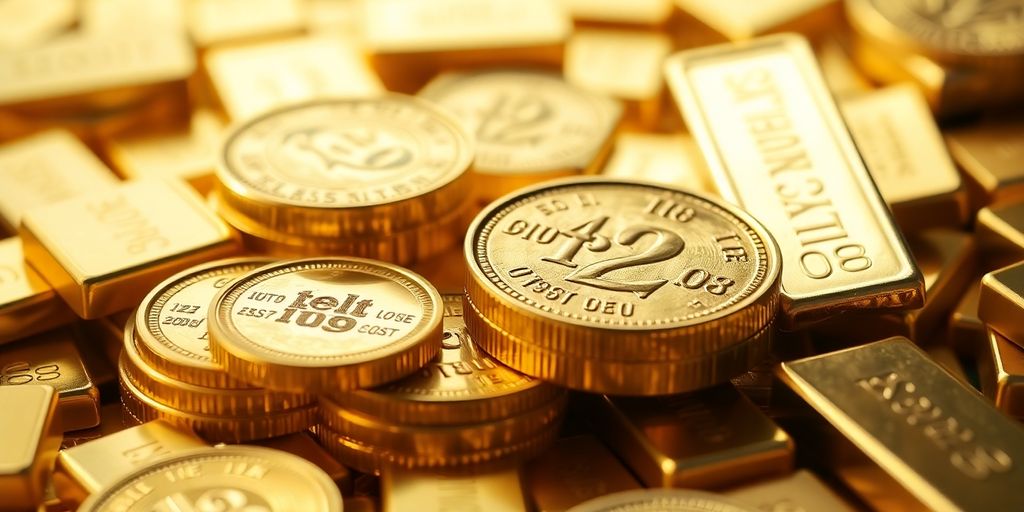 Pièces et lingots d'or