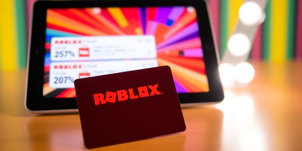 Roblox gift card and digital codes
