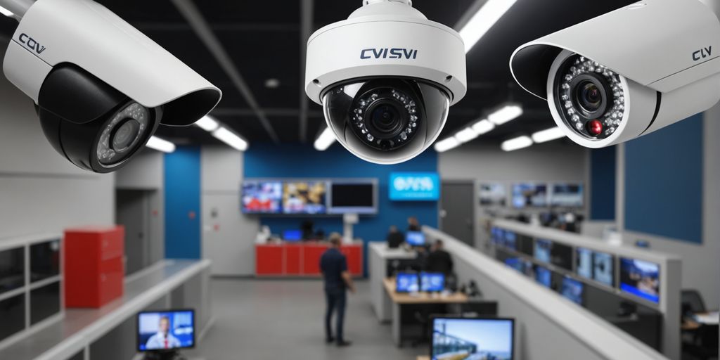 Analogue and IP CCTV cameras comparison.