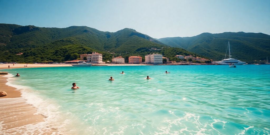 Île italienne en Méditerranée baignée de soleil.