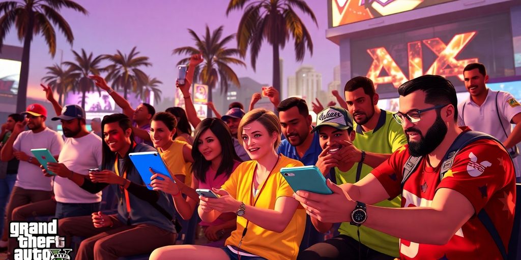 GTA 5 characters enjoying vibrant online gameplay.