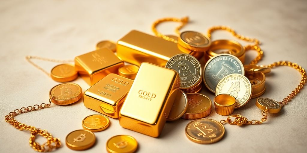 Différents types d'investissement dans l'or.