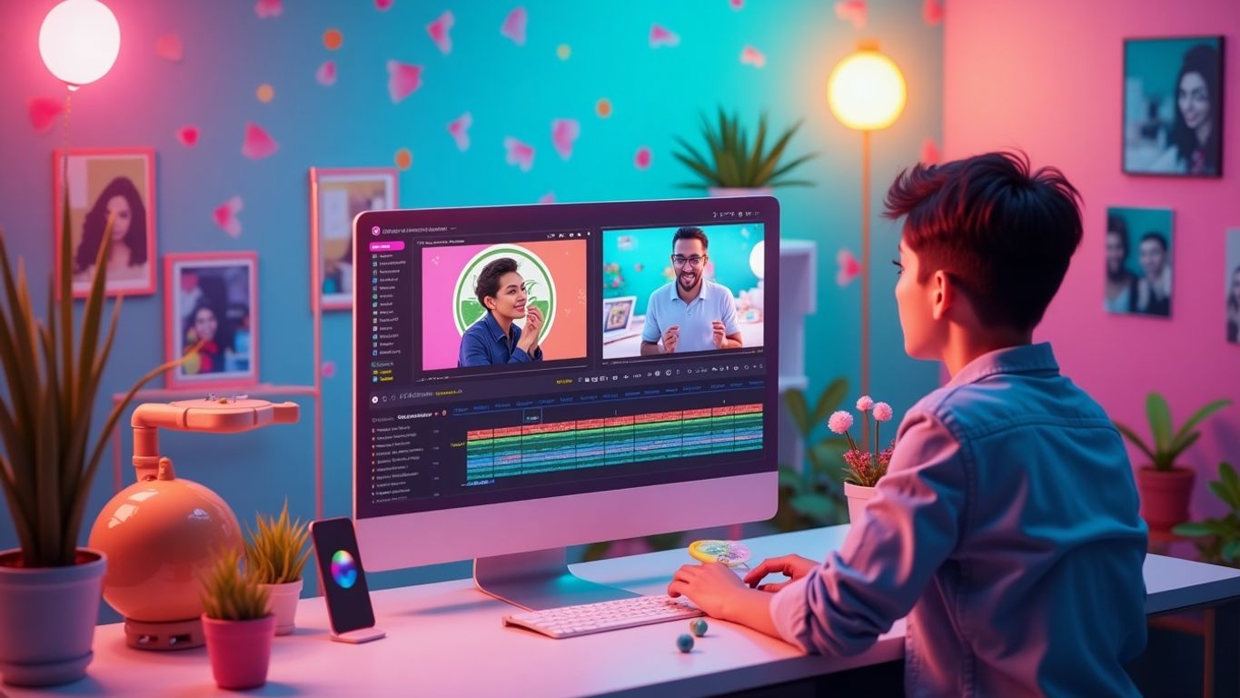 User interacting with Hailuo video editing tool interface.