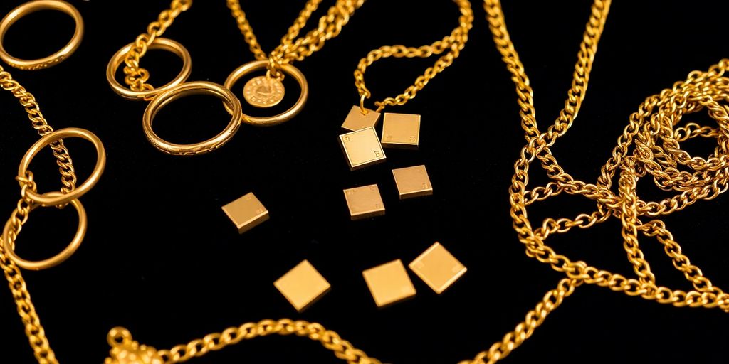 Bijoux et lingots d'or : estimation