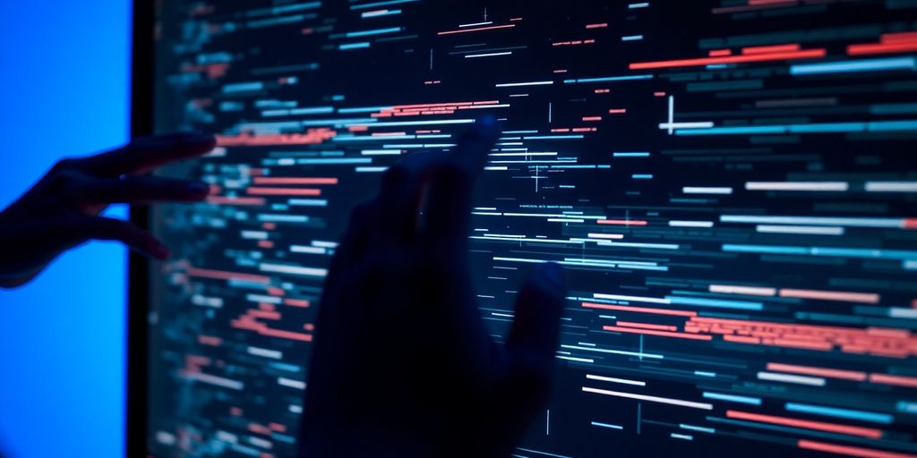 Hacker manipulando inteligência artificial