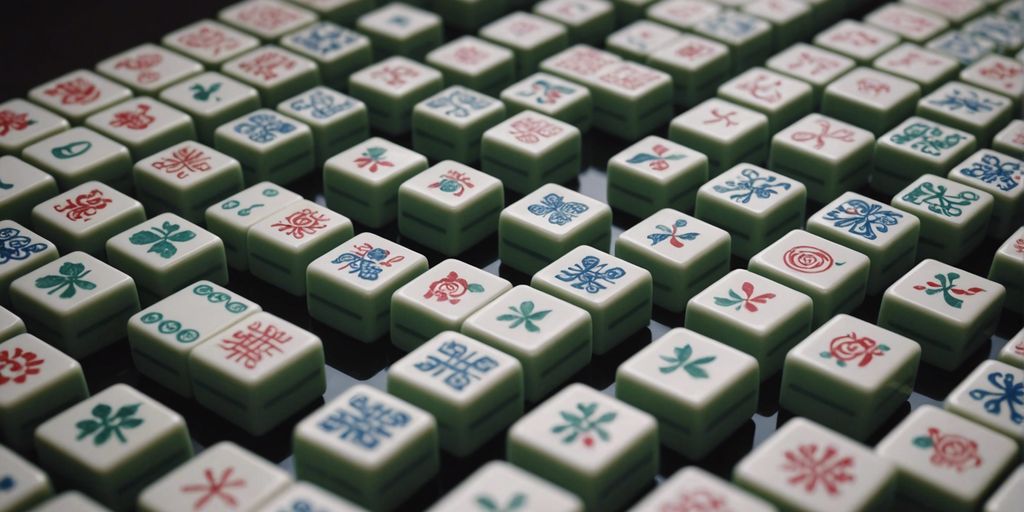 Thumbnail image displaying various Mahjong tiles, including bamboo, characters, circles, and special honor tiles, arranged neatly.