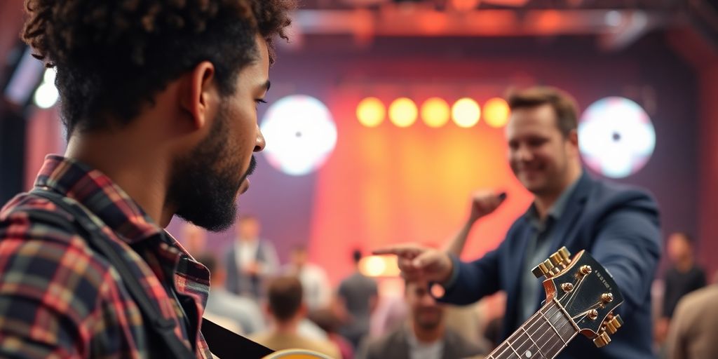 Consultant guides musician through industry.