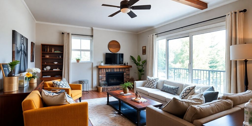 Brightly lit, beautifully staged property interior photograph.