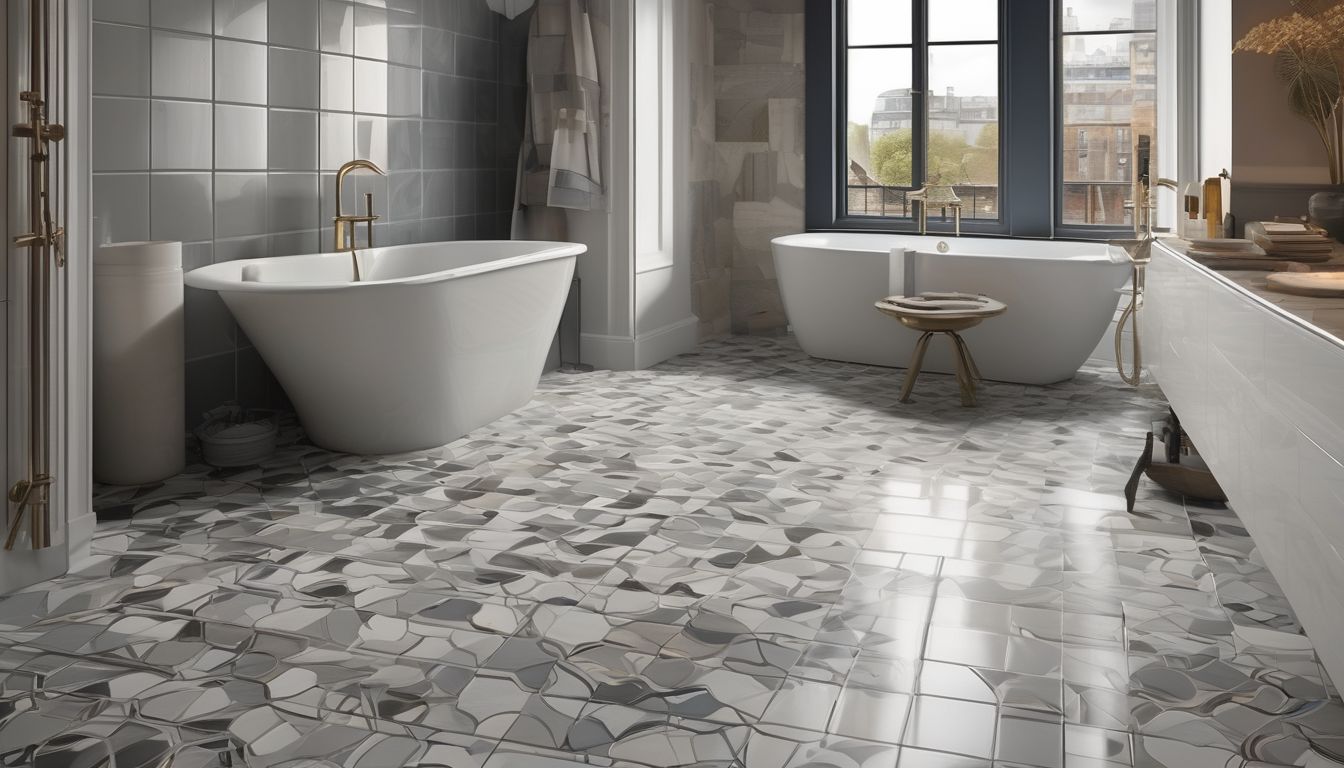 tiler working in Southwark London