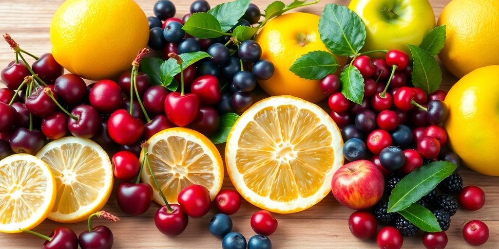 Healthy foods for lowering uric acid levels.