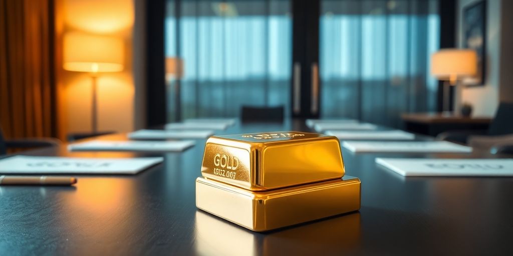 Rendez-vous sécurisé pour vendre un lingot d’or.