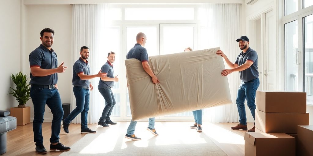 Équipe vide appartement Bruxelles