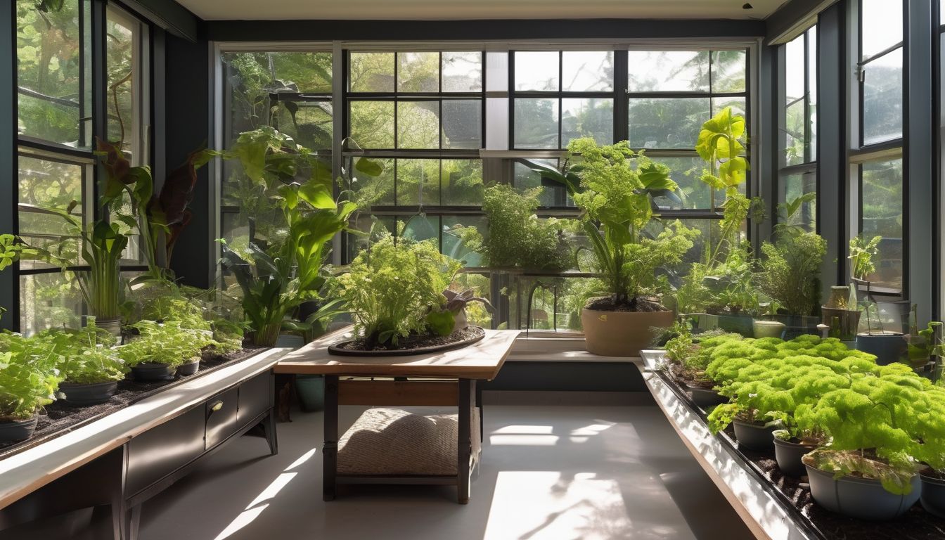 indoor gardening with natural light