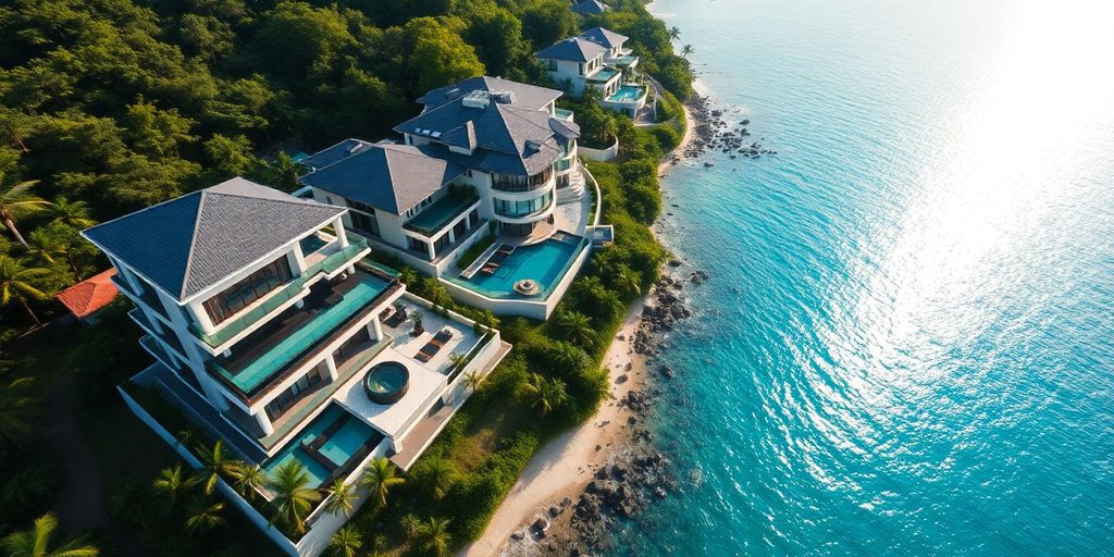 Luxury properties in Phuket with stunning ocean views.