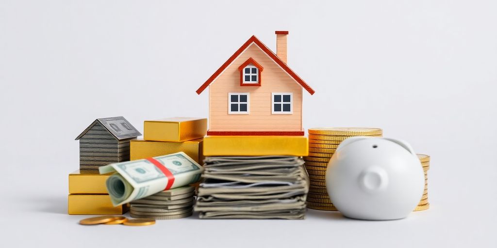 Répartition de l'épargne entre or, immobilier et livrets.