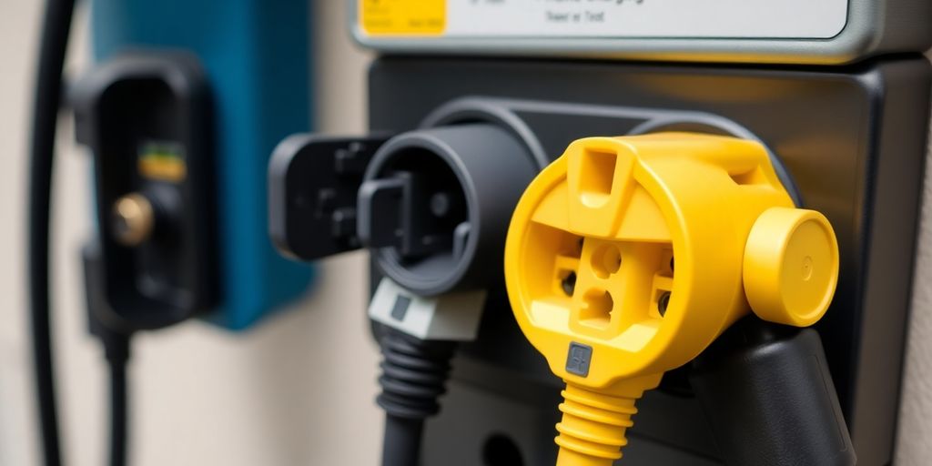 what type house electrical connector needed for ev car charging at home