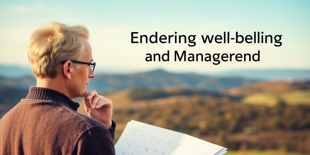 Person managing a long-term health condition.