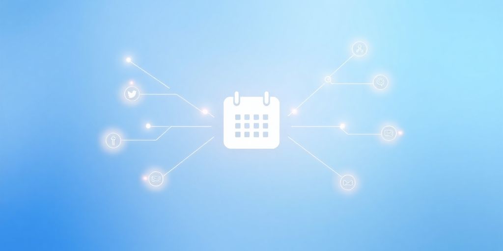 AI agent scheduling a calendar.