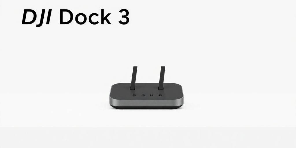 Dock DJI moderne pour les entreprises.