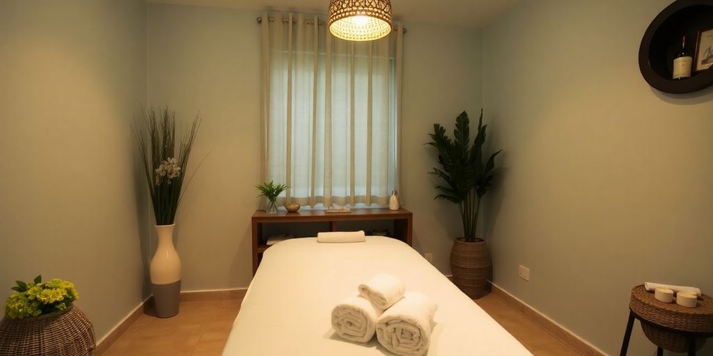 Çekmeköy'de masaj hizmeti için huzurlu bir ortam.