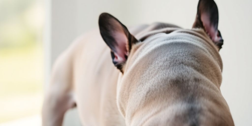 French Bulldog with back issues.