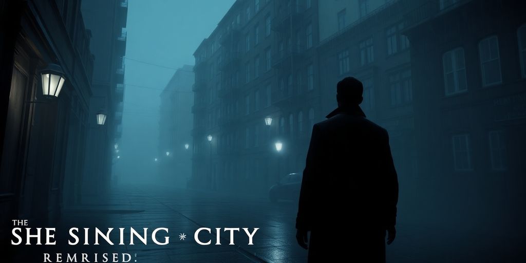 Cena atmosférica de The Sinking City Remastered.