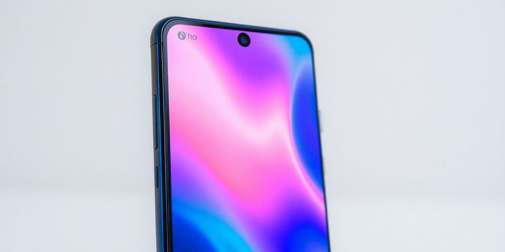 صورة قريبة لهاتف Honor Play 9T بتصميم أنيق.