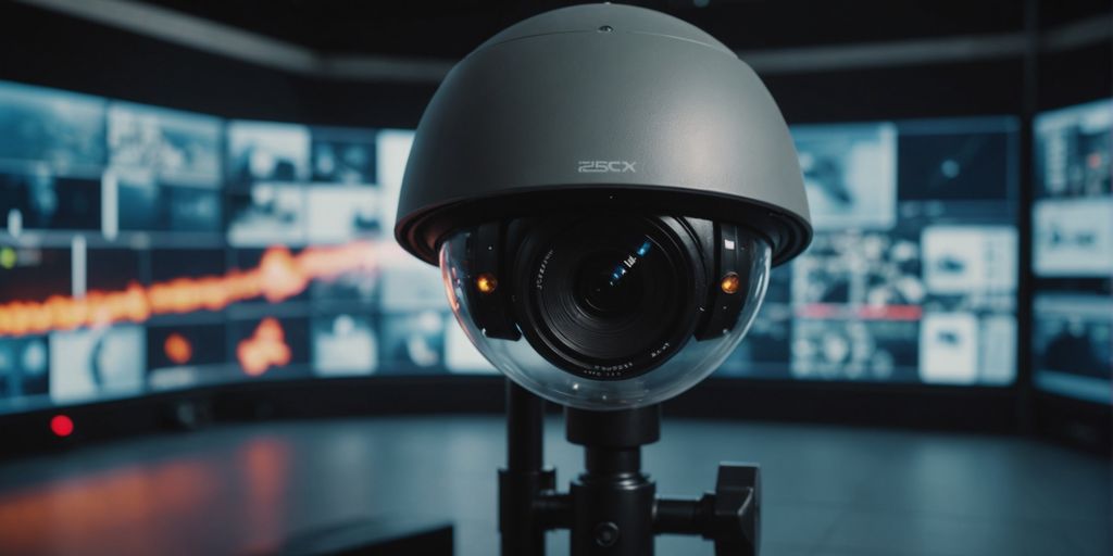 CCTV system secured by Fortress Firewall against hackers