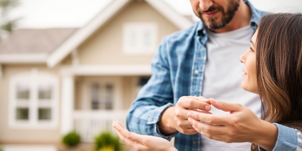 Couple inspecting a house for the Far Bar Contract.