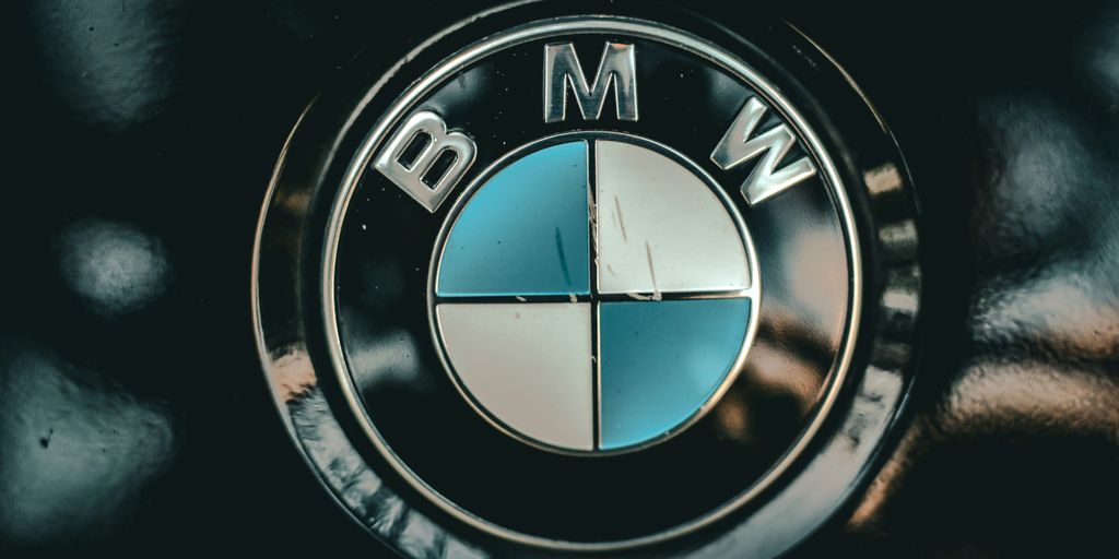 a close up of a logo