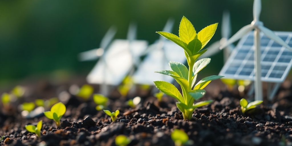 Green energy innovation with growth