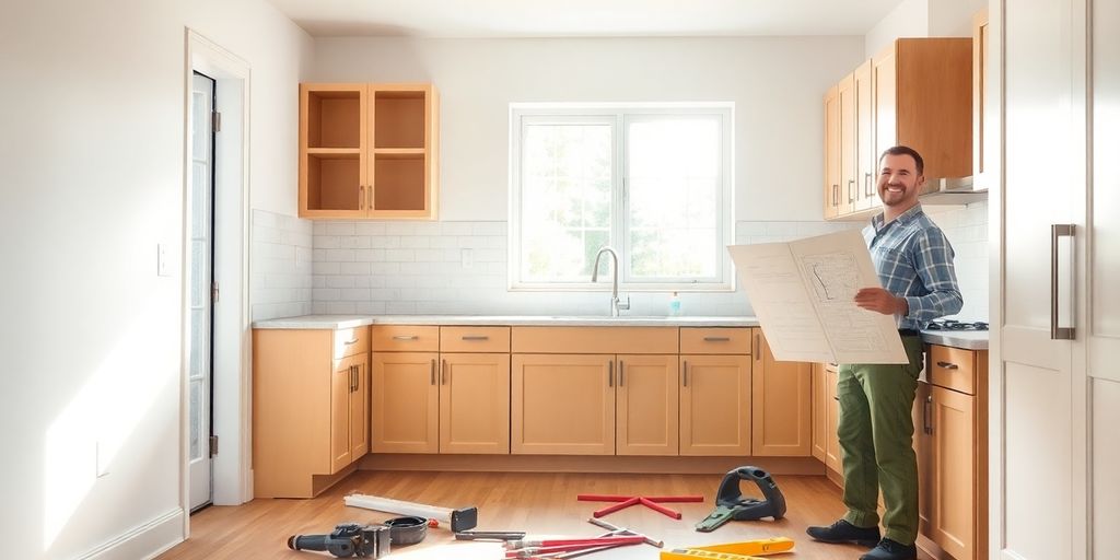 Home renovation in progress, Milton, MA.