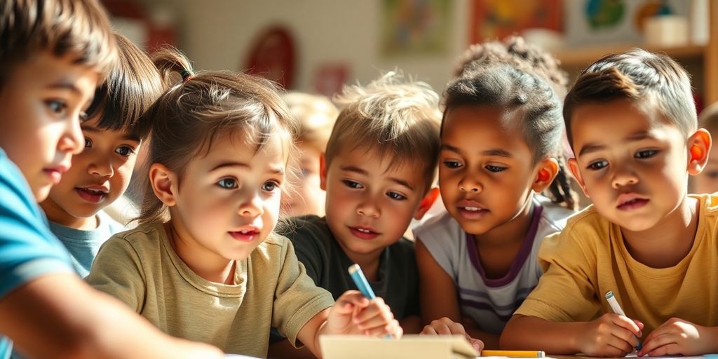 Children learning and growing from failure.