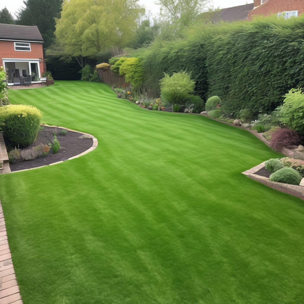lawn mowing service in Warwickshire
