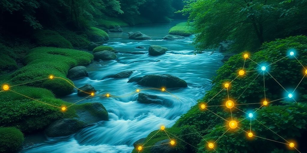 Nature and technology merging seamlessly.