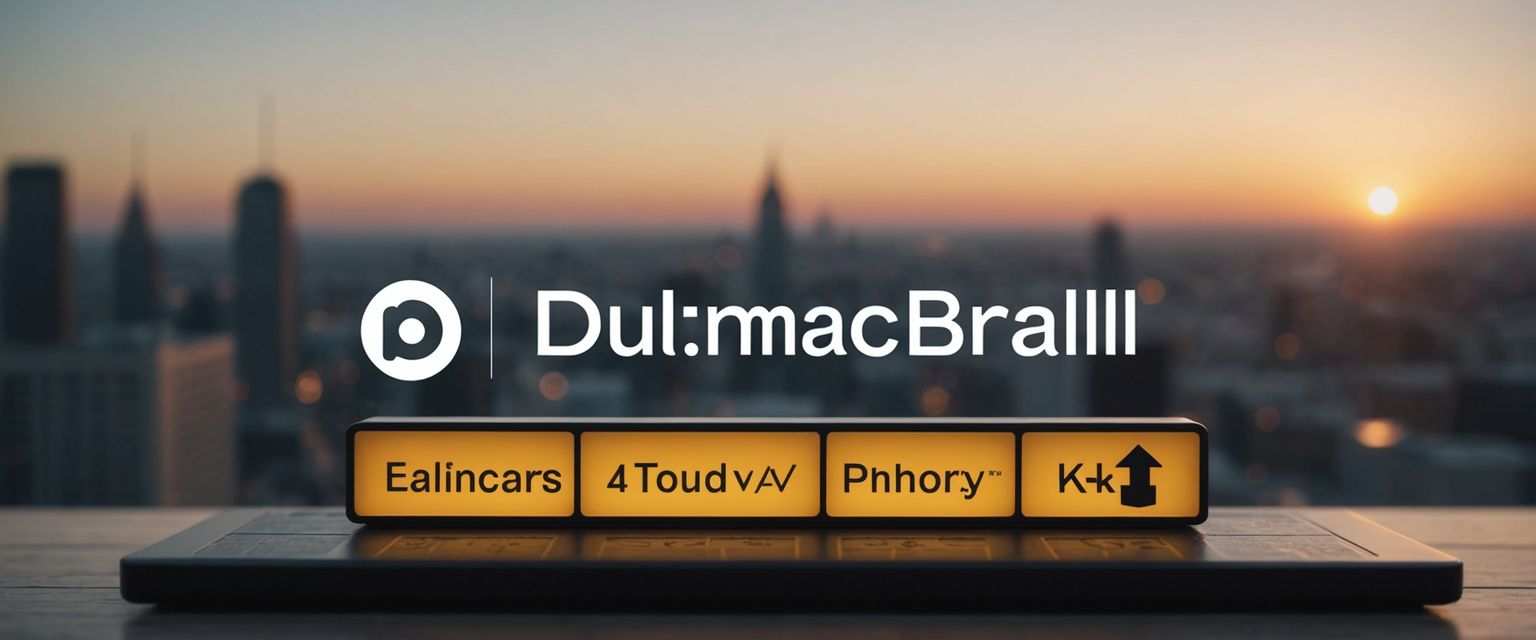 Builderall logo with pros and cons icons on scale