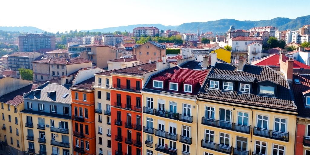 Casas y apartamentos en alquiler en Bilbao.